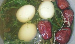 三月三荠菜花煮鸡蛋的功效