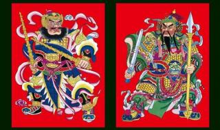 秦叔宝和尉迟恭怎么贴左右 秦叔宝和尉迟恭怎么贴左右